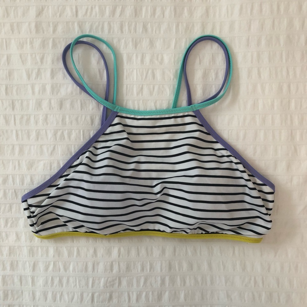 Victoriaโs Secret SWIM high-neck bikini top ๐